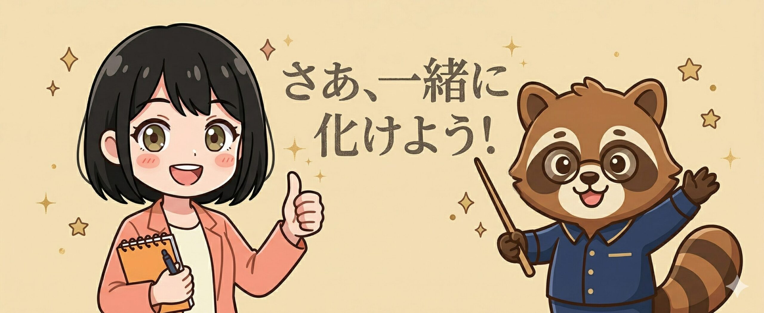 さあ一緒に化けよう